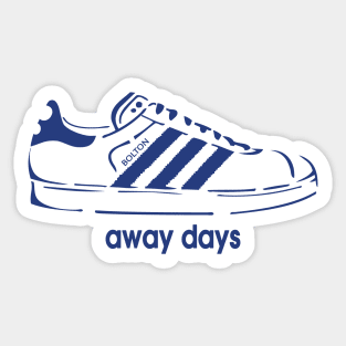 Bolton Away days Sticker